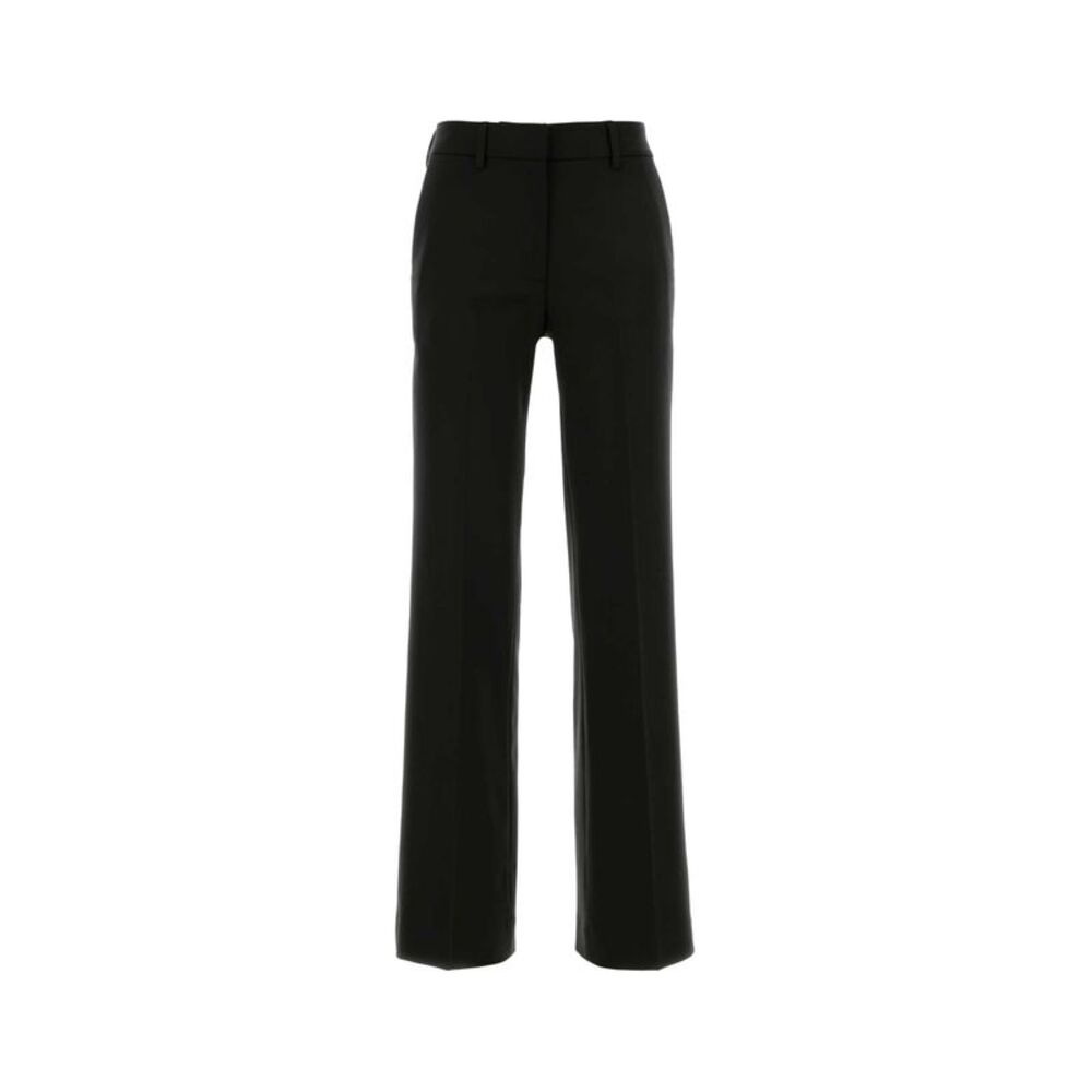 Pt Torino Women Black Stretch Wool Jodie Pant